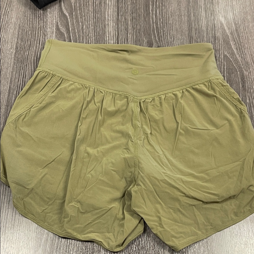 Lululemon align with mesh shorts green 8